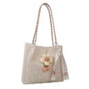 3 Styles Available Women'S Woven Crossbody Bag with Large Capacity, Summer Handbag Shoulder Bag, Beach Tote Bag, Suitable for Outings, Vacation Travel, Shopping