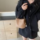 Available in 4 colors-----Fashionable bucket bag, trendy summer crossbody shoulder bag for women, a popular and versatile new arrival