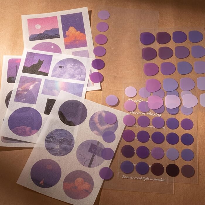 Journal Scrapbooking Supplies Kit - Aesthetic Journaling Set Bullet Journals Material, Large Collection for Girls Women Adults Beginners, Arts Craft Ephemera - Image 9