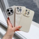 Set of 3 White Minimalist Phone Cases Designed to Prevent Drops, Compatible with Iphone Models 16, 16 Pro Max, 16 Plus, 16 Pro, 15, 14, 13, 12, 11, X, XR, XS Max, 7 Plus, 8 Plus, 7, 8, And SE2. A Stylish And Cute Mobile Phone Case for Women.