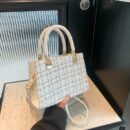 Gentle Light Luxury Small Fragrance Fashion Felt Handbell Bag - Autumn Winter 2024 New Crossbody Shoulder Bag for Female