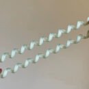 Pack of 4 Korean Jelly Color Telephone Cord Hair Ties Cute and Fresh Non-Damaging High Elasticity Headband for Women