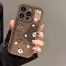 A Cute Bear High Bamboo Mist Phone Case, Compatible with Iphone Models 16, 15, 14, 11, 12, 13 Pro Max Mini, 7, 8 Plus, XR, XS Max, X, And SE 2022 for Protection.