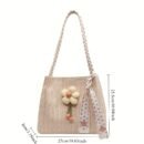 3 Styles Available Women'S Woven Crossbody Bag with Large Capacity, Summer Handbag Shoulder Bag, Beach Tote Bag, Suitable for Outings, Vacation Travel, Shopping