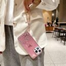 Fashion Starry Sky Butterfly Bracelet Phone Case For IPhone11 11promax 12 12pro 12promax 13 13pro 13promax 14 14pro 14plus 14promax 15 15pro 15plus 15promax