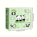14pcs Panda-Themed Stationery Set - Premium Plastic Office Essentials for Everyday Use & School Rewards