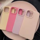Wholesale 4pcs Solid Color Minimalist Dopamine Shockproof Phone Cases Suitable for Iphone 16, 15, 14, 13, 12, 11 Pro Max And Pro Series, Perfect for Yourself, Friends, Girlfriend, Boyfriend, Or As Holiday/Birthday Gifts.