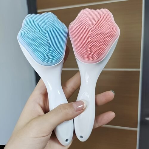 Cat Paw Silicone Face Scrubber Manual Facial Deep Cleansing Brush Makeup Removal Blackhead Pore Exfoliating Tool