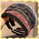 6pcs Lemon Loveo Sparkling Rhinestone Hairbands - Non-Slip, Teeth Grip Headbands for Girls - Perfect Fashion Accessory & Gift