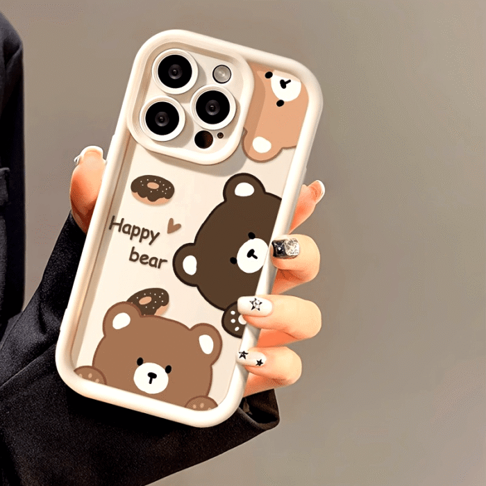 A Cute Bear High Bamboo Mist Phone Case, Compatible with Iphone Models 16, 15, 14, 11, 12, 13 Pro Max Mini, 7, 8 Plus, XR, XS Max, X, And SE 2022 for Protection. - Image 12