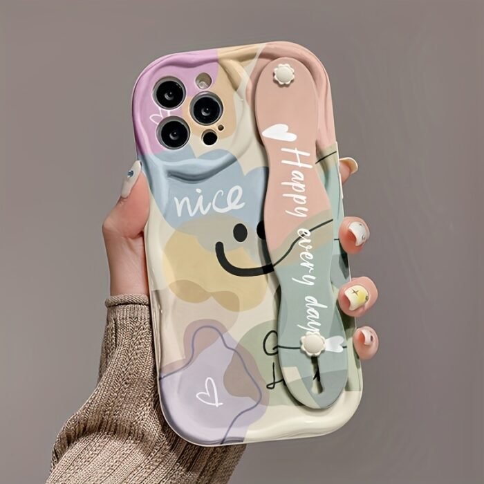 [Soft Rubber] Colorful Printed Phone Case | Made of Soft Rubber | Protects Against Drops | Compatible with Apple Series 11, 12, 13, 14, 15, 16 Pro Max And Samsung Series A05, A15, A25, A35, A55, S23, S24 Ultra - Image 6