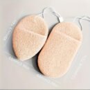 3pcs Adult Exfoliating Facial Cleansing Sponges, Latex-Free, Unscented, Makeup Remover, Deep Blackhead Removal, Glove Shape Skincare Tools for All Skin Types, Face Skin Care