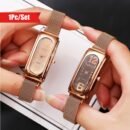 [1pc Quartz Fashion Watch] Women'S Fashion Casual Square Quartz Wrist Watch with Numerical Scale Dial, Alloy Band And Case, Non-Rechargeable Button Battery - 1pc/Set (No Box Included)