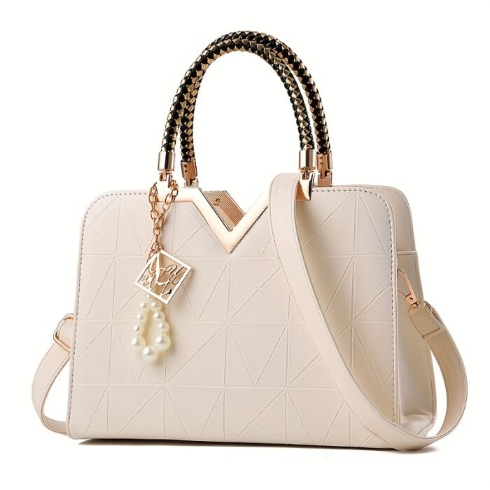 Classic Women's Handbag Large Capacity Versatile New Style Shoulder Bag Fashionable Glossy Single Shoulder Bag Daily Commuting All-match Bag - Image 5