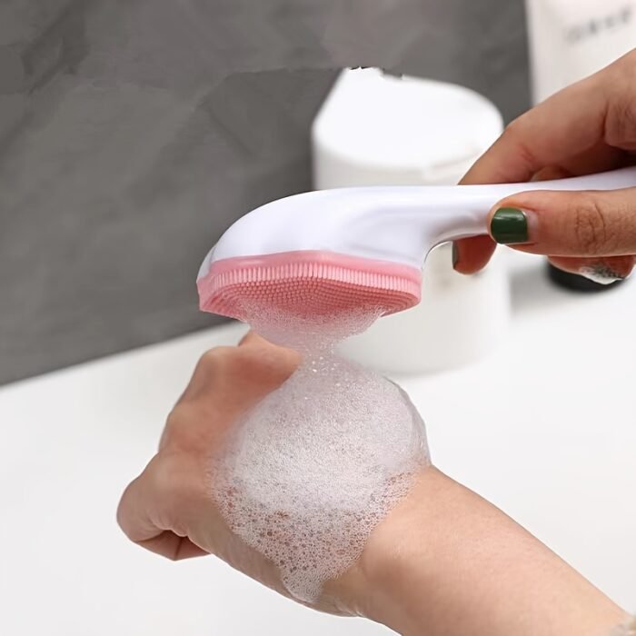 Cat Paw Silicone Face Scrubber Manual Facial Deep Cleansing Brush Makeup Removal Blackhead Pore Exfoliating Tool - Image 3