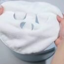 1pc Reusable Hot and Cold Skin Care Steaming Face Towel, Polyester Facial Mask, Unscented, Non-Electric, Battery-Free, with Hydrating Spa Facial Cloth for Home and Salon Beauty Treatment