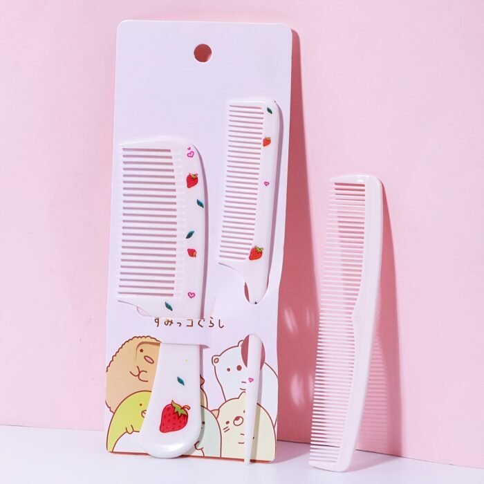 3pcs/set Mini Portable Cartoon Cute Small Comb for All Type Of Hair - Image 5