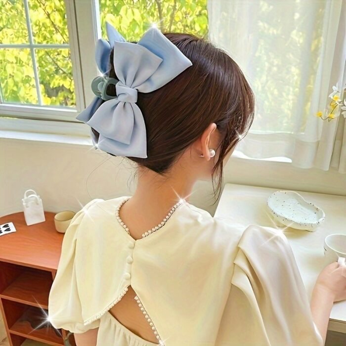 1pc Big Bow Hair Clip, Teen Girls Hair Accessories, Suitable For Gifts And Party - Image 14
