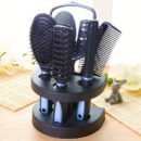 5pcs Unisex Professional Hair Styling Set, Scalp Massage, Detangling Brushes, Airbag Comb, Makeup Mirror, Unscented, for Normal Relaxed Textured Hair