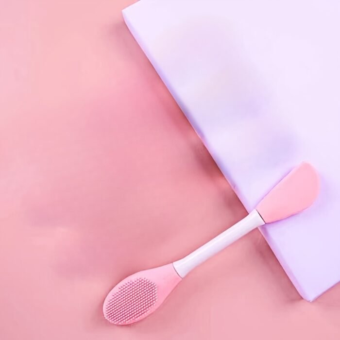 Silicone Facial Brush with 2 Heads, Deep Cleansing and Gentle and Hypoallergenic, No Electricity Required - Image 6