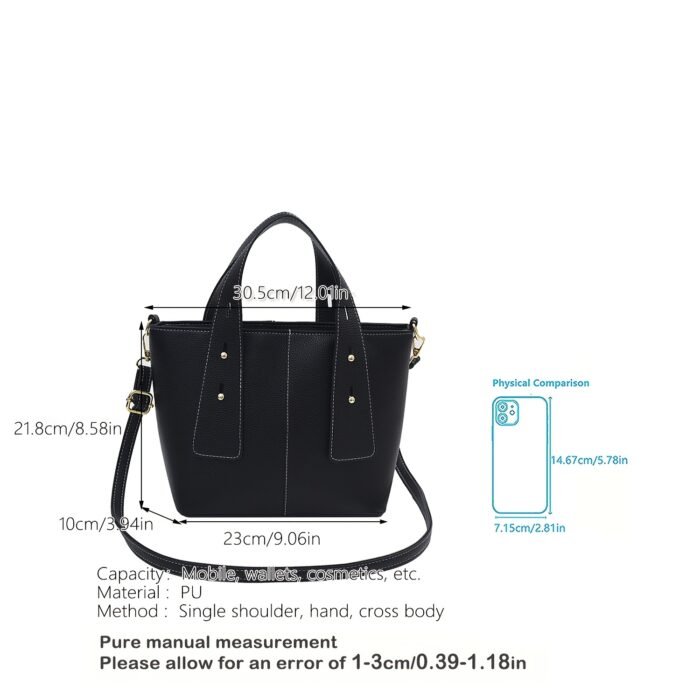 Chic & Lightweight Women's Crossbody Bag with Adjustable Strap - Casual Fashion Shoulder Purse for Everyday, Commute & Party - Image 4