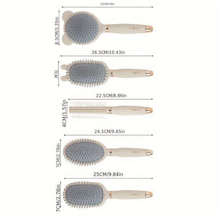 Portable Anti-Static Fluffy Air Cushion Comb Curling Comb - Image 6