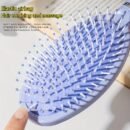 4pcs/set of high-looking cute comb set, mirror air cushion comb, roller comb, head massage comb, portable anti-static styling comb set, long hair curling student dormitory massage comb for women