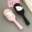 For Hello Kitty Hair Brush - Portable Wet & Dry Comb with ABS Handle, Perfect for Travel, Daily Use, School Dormitory | Ideal Back to School & Holiday Gift, Travel Essentials|Playful Design|Durable Plastic Bristles