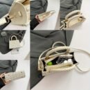 Gentle Light Luxury Small Fragrance Fashion Felt Handbell Bag - Autumn Winter 2024 New Crossbody Shoulder Bag for Female