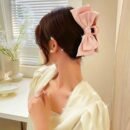 1pc Big Bow Hair Clip, Teen Girls Hair Accessories, Suitable For Gifts And Party