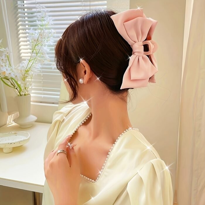 1pc Big Bow Hair Clip, Teen Girls Hair Accessories, Suitable For Gifts And Party - Image 17