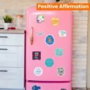 50pcs Inspirational Quote Stickers - Motivational and Positive Affirmation Stickers for Adults, Teachers, Vision Board, Journaling, Scrapbooking, and Water Bottles