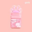 1pc Cat Paw Cute Roller Eraser Girl Pencil Eraser Rubber Cartoon Pen Eraser Supplies Prizes Office Eraser Gift giving
