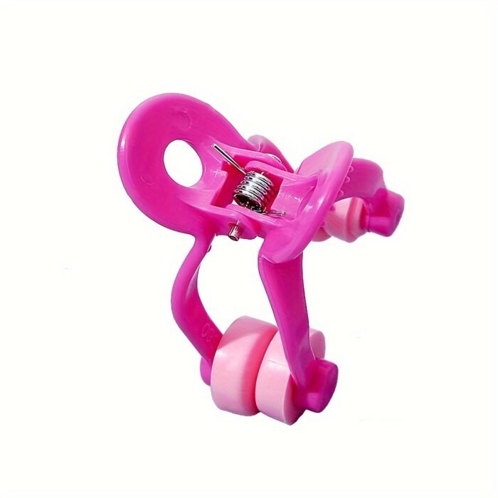 1pc Pink Nose Shaper & Lifter Clip for Women - Comfortable, Easy-to-Use Silicone Nose Corrector Beauty Tool, Non-Electric, Scent-Free - Image 5