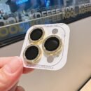 Shiny Diamond iPhone 16 15 14 13 12 11 Pro Max Camera Lens Protector, Protective Case