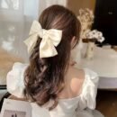 1pc fabric bow hairpin, women solid color bow hair accessories, multiple colors available, suitable for daily travel, party, gathering, date, suitable for all hair types, ideal for gifts