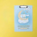 1pc SANRIO Hello Kitty A4 Clipboard - Durable Cardboard Drawing Board with Secure Clip - Multipurpose Office Supplies for Sketching, Tests, and Notes