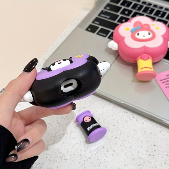 Sanrio Cute Fairy Style Earphone Case, Multiple Styles Available for Pro 2nd Generation, Apple 3rd Generation, and 4th Generation Wireless Wireless Headphones - Image 3