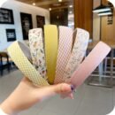 3pcs, Fresh Elegant Classic Wide Brim Floral Headbands, Women Girls Country Style Casual Leisure Hair Accessories, Gift Photo Props