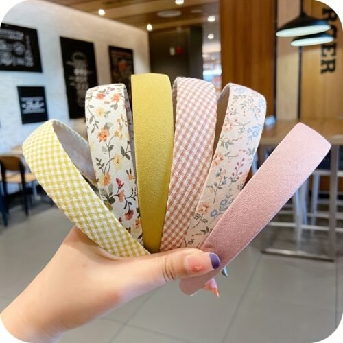 3pcs, Fresh Elegant Classic Wide Brim Floral Headbands, Women Girls Country Style Casual Leisure Hair Accessories, Gift Photo Props