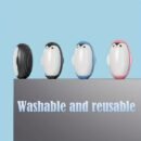 1pc Cute Penguin Silicone Pet Hair Remover Roller, Reusable, Washable, Strong Adhesion, No Odor, for Cats and Dogs, Furniture and Clothing Hair Cleaner