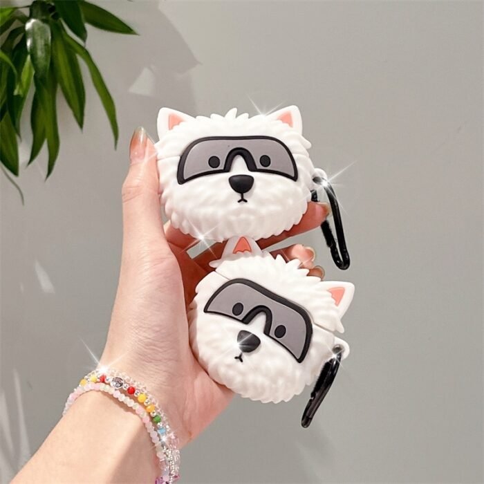 Cute Pilot Dog Cartoon Case for Airpods 1/2/3 Pro/Pro 2 - Give your earphones some protection! KTK218 - Image 9
