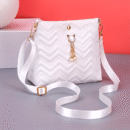 Chic Quilted Bucket Crossbody Bag - Fashionable Mini Purse for Women - Versatile Shoulder Handbag with Stylish Quilting Design