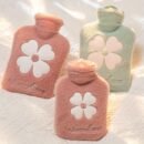 Cozy Hot Water Bottle with Soft Cover - 17.63oz/35.27oz, Durable & Easy-to-Use for Warmth