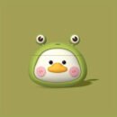 Adorable 3D Frog & Duck Cartoon Silicone Case for Apple for Airpods 1/2/Pro - Perfect Birthday or Easter Gift for Youngsters and Loved Ones