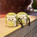 Cute 3D Durian Hedgehog Shape Silicone Earphone Case For Airpods 1 2 Protective Shell Cover For Airpods 3 2021 Case For Airpods Pro 2