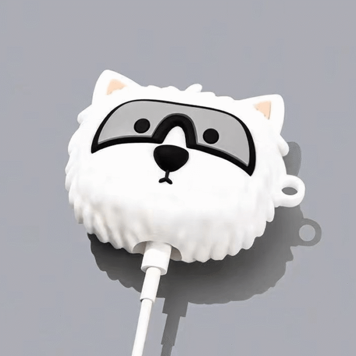 Cute Pilot Dog Cartoon Case for Airpods 1/2/3 Pro/Pro 2 - Give your earphones some protection! KTK218 - Image 2