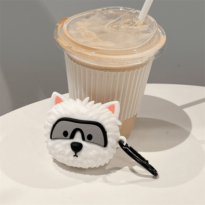 Cute Pilot Dog Cartoon Case for Airpods 1/2/3 Pro/Pro 2 - Give your earphones some protection! KTK218 - Image 7