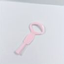 Eyelash Curler with Mascara Shield Guard - Pink ABS Plastic, Silicone Bristles, Ideal for Perfecting Eyelash Application, Eyelash Care Tool | Stylish Eyelash Curler | Durable Makeup Tool