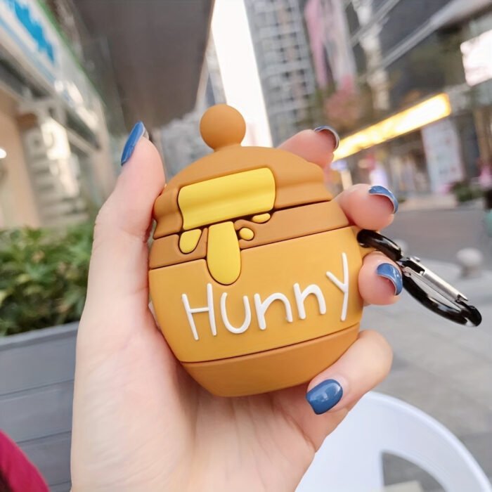 Cute Cartoon Honey Can Design Shockproof Cover For Airpods 2 Pro/1/2/3 - Image 3